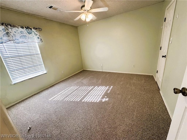 9506 Londonderry Ct, Fort Smith, AR 72908 - carpeted empty room featuring ceiling fan and a textured ceiling