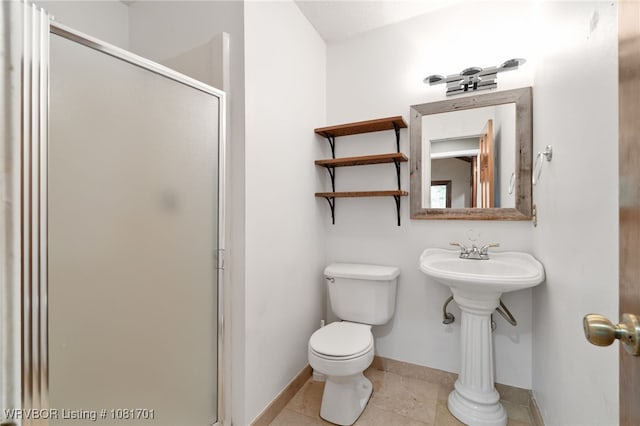 1808 Bramble Brae St, Fort Smith, AR 72908 - bathroom with a shower stall and tile patterned floors