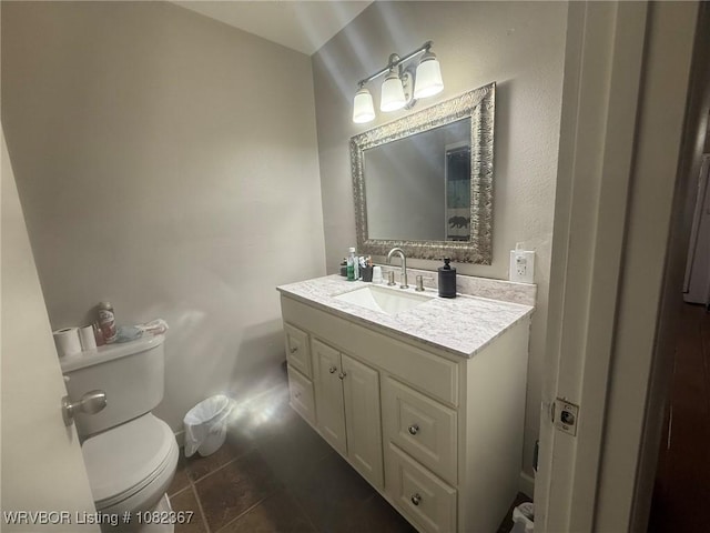 309 N 25th St, Ozark, AR 72949 - bathroom featuring toilet and vanity