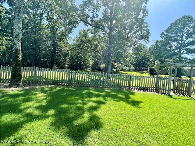 4104 Glen Flora Way, Fort Smith, AR 72908 - view of fenced yard