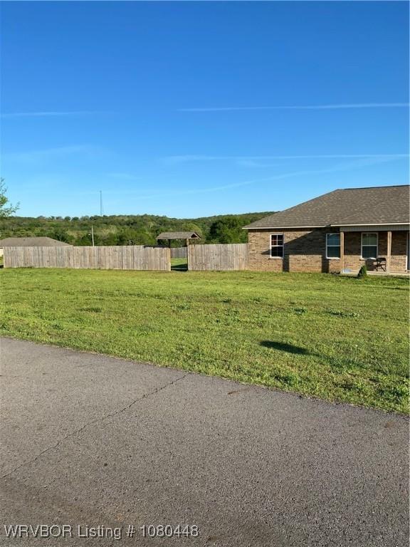 1111 Bluebird Dr, Cedarville, AR 72932 - view of yard featuring fence