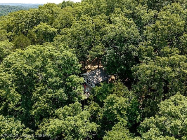 799 Sugar Maple Bnd, Rudy, AR 72952 - view from above of property featuring a forest