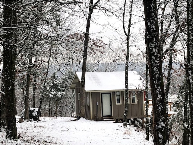 799 Sugar Maple Bnd, Rudy, AR 72952 - chalet / cabin with board and batten siding