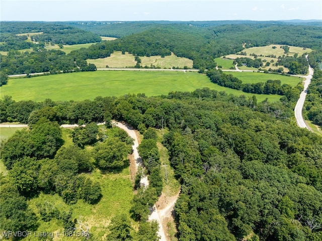 799 Sugar Maple Bnd, Rudy, AR 72952 - aerial view of sparsely populated area featuring a forest