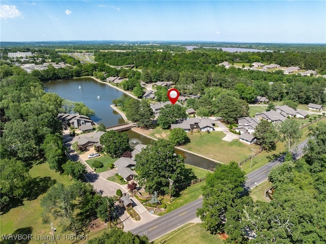 5701 Free Ferry Rd Unit 12, Fort Smith, AR 72903 - aerial overview of property's location featuring a nearby body of water and nearby suburban area