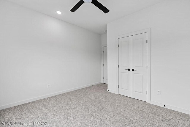 1317 Big Oak Dr, Alma, AR 72921 - unfurnished bedroom featuring carpet flooring, baseboards, and recessed lighting