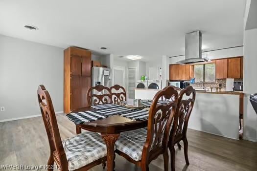 204 Cornell Ave, Fort Smith, AR 72908 - dining space with light wood-style floors