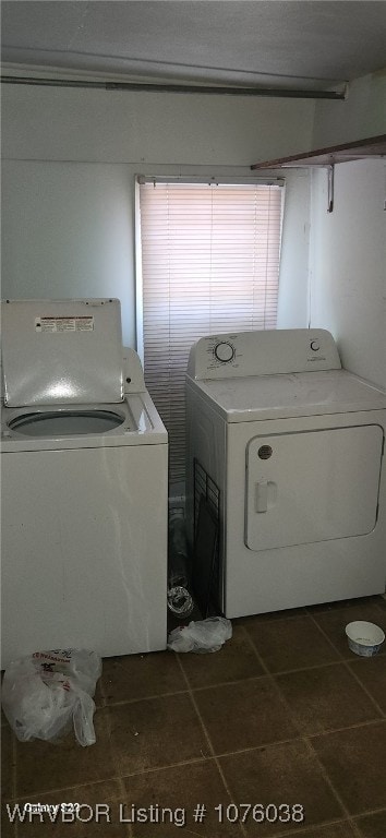 laundry area featuring separate washer and dryer