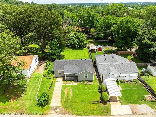 614 12th St, Van Buren, AR 72956 - view from above of property