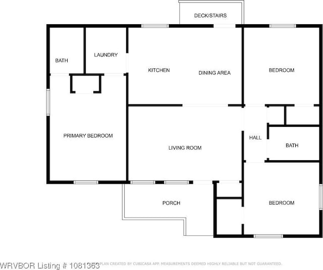 614 12th St, Van Buren, AR 72956 - property floor plan