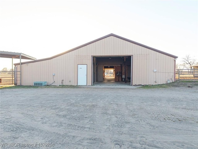 exterior space with fence