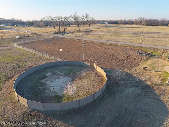1105 Utah Ranch Rd, Lavaca, AR 72941 - overview of rural landscape