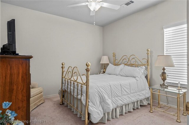 11805 Springridge Dr, Fort Smith, AR 72916 - bedroom featuring carpet flooring and a ceiling fan
