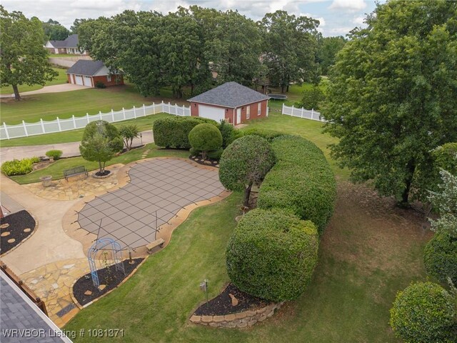 11805 Springridge Dr, Fort Smith, AR 72916 - bird's eye view of a tree filled landscape