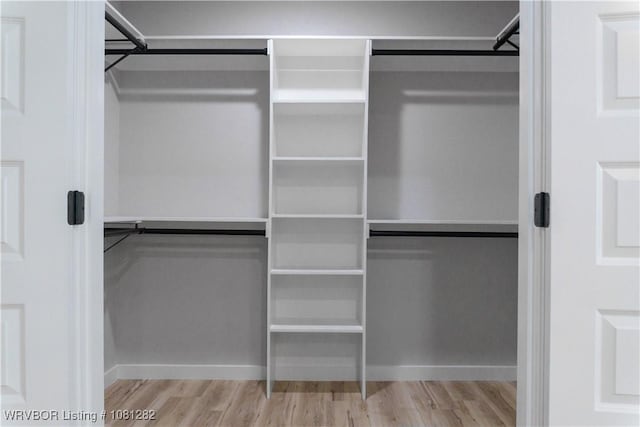 406 N 23rd St, Van Buren, AR 72956 - spacious closet with wood finished floors