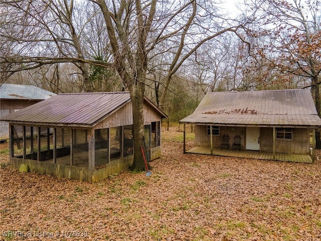 view of stable