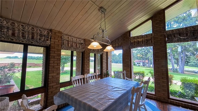 935 County Road 3456, Clarksville, AR 72830 - sunroom / solarium featuring lofted ceiling