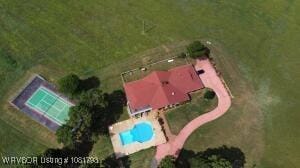 935 County Road 3456, Clarksville, AR 72830 - bird's eye view of a pool area