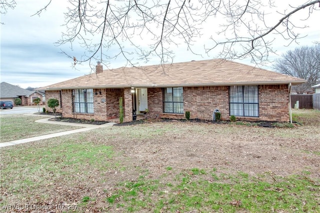 view of ranch-style house