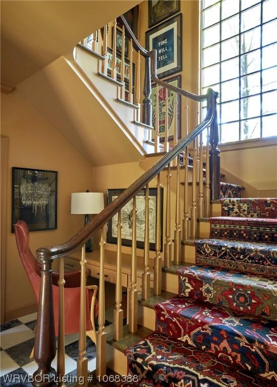 view of staircase