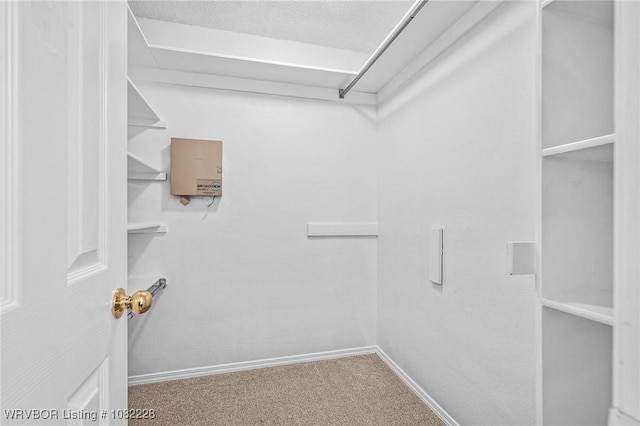 1121 Bourland St, Arkoma, OK 74901 - spacious closet with carpet flooring