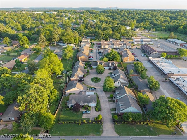 2808 May Branch Pt, Fort Smith, AR 72903 - birds eye view of property with a residential view
