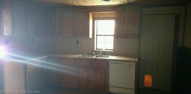 kitchen with dishwasher and sink