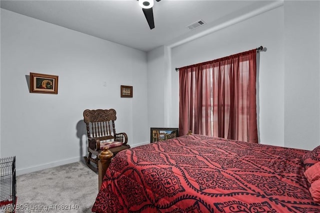 2205 Moody Rd, Barling, AR 72923 - carpeted bedroom featuring baseboards and a ceiling fan