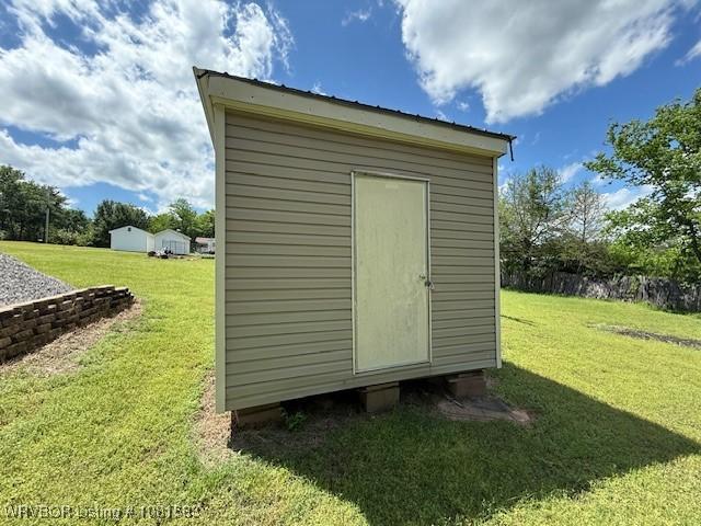 1434 W College St, Ozark, AR 72949 - view of shed