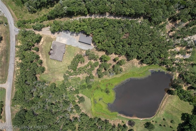 479872 E 1080th Rd, Muldrow, OK 74948 - aerial view of property and surrounding area with a large body of water