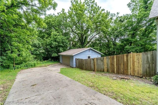 408 Denver St, Greenwood, AR 72936 - view of yard with a garage and an outdoor structure