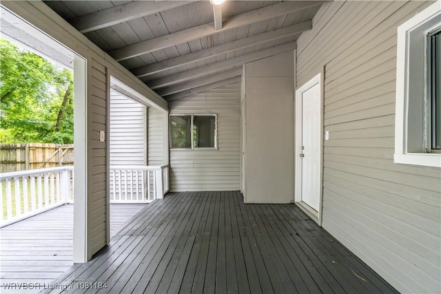 408 Denver St, Greenwood, AR 72936 - view of wooden terrace