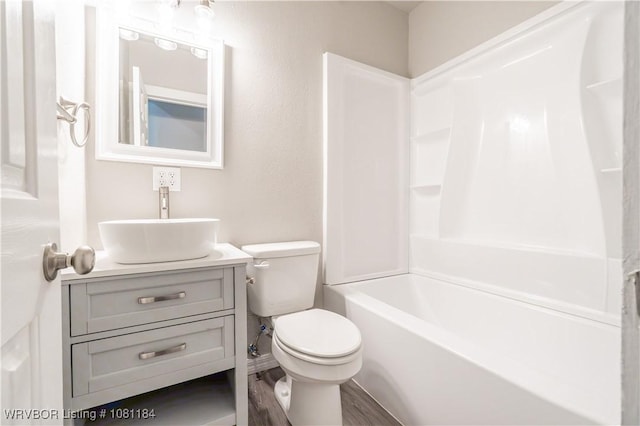 408 Denver St, Greenwood, AR 72936 - full bath with vanity, toilet, and bathtub / shower combination