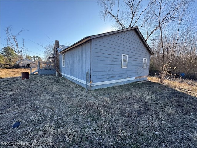 view of side of home