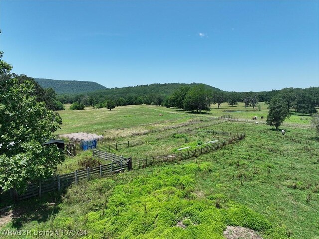 29477 360th Ave, Mccurtain, OK 74944 - view of mountain background featuring rural landscape