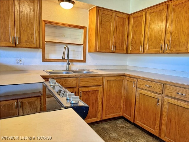 kitchen featuring sink