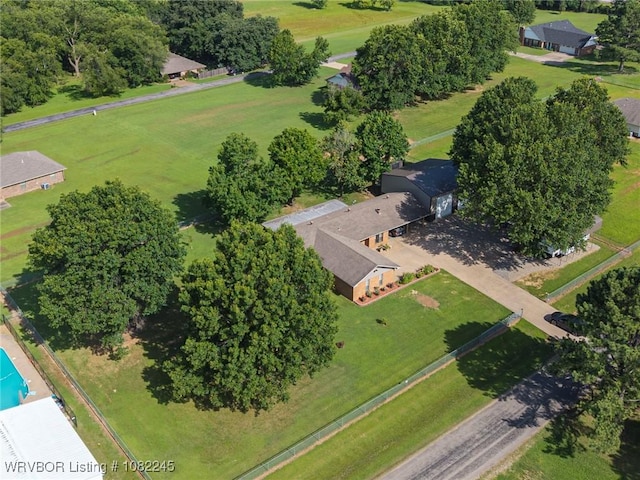 309 Neal Dr, Roland, OK 74954 - aerial view of a pool