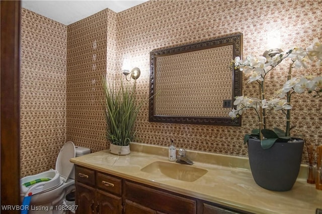 3417 Royal Scots Way, Fort Smith, AR 72908 - bathroom featuring vanity and toilet