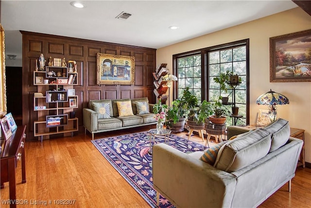 3417 Royal Scots Way, Fort Smith, AR 72908 - living room featuring light wood-style flooring and recessed lighting