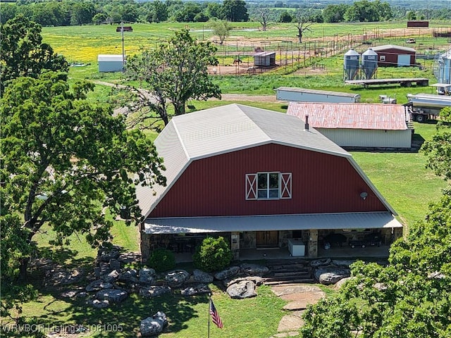 20309 E County Road 1110, Stigler, OK 74462 - aerial view of sparsely populated area