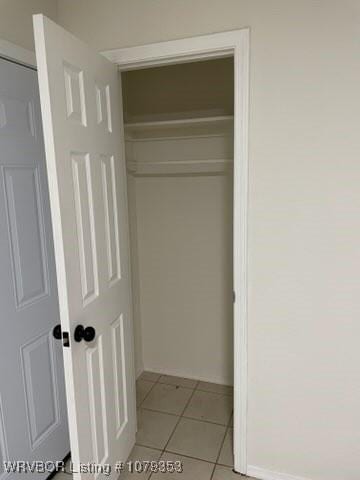 view of closet