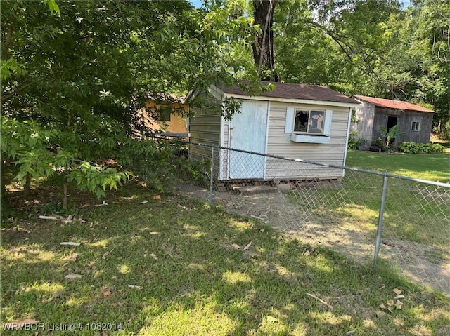 106 E Cedar St, Hackett, AR 72937 - view of shed