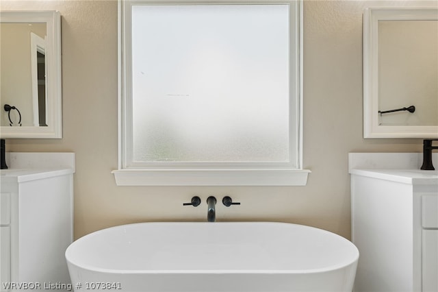 bathroom featuring a bathing tub