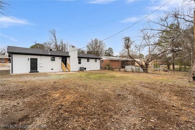 view of back of property