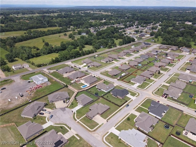 304 Rock Cir, Lavaca, AR 72941 - aerial view of property and surrounding area featuring nearby suburban area