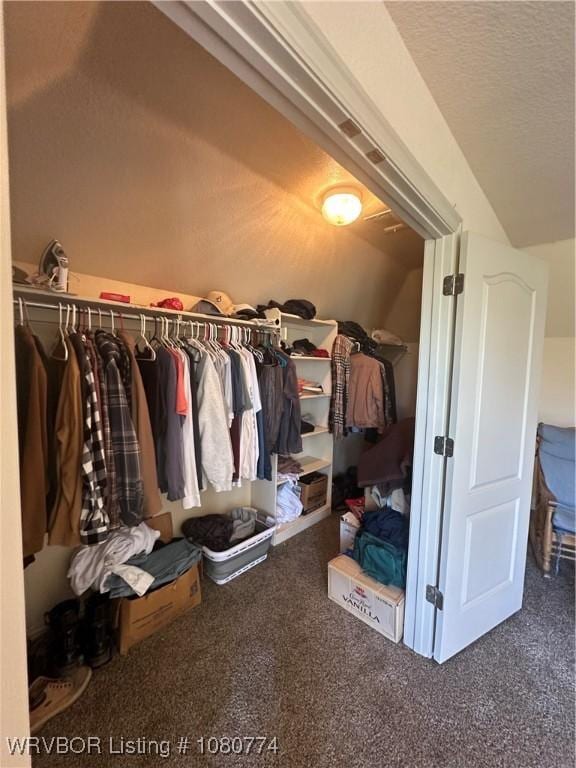 108722 4768th Rd, Roland, OK 74954 - spacious closet featuring carpet