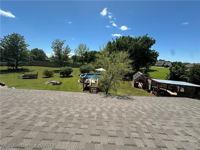 108722 4768th Rd, Roland, OK 74954 - surrounding community featuring a lawn