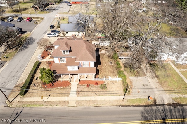 drone / aerial view