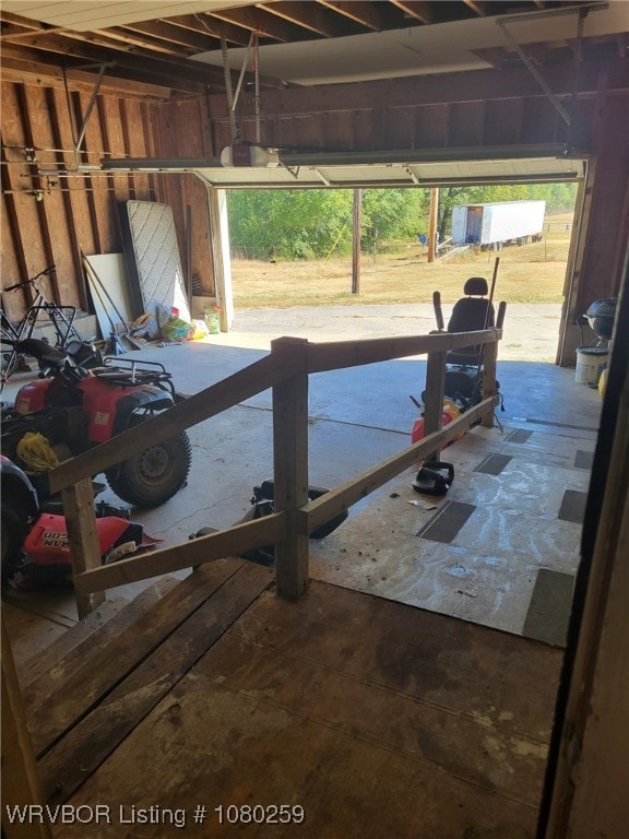 113614 S 4640th Rd, Gans, OK 74936 - view of garage