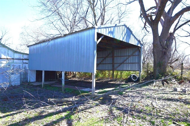 1221 S 3rd St, Stilwell, OK 74960 - view of pole building